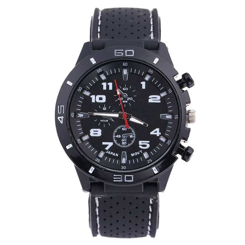 Quartz Watch Men Military Watch Sports Watch Silicone Strap Sports Watch RelóGio New Business Quartz Watch Men часы мужские нару