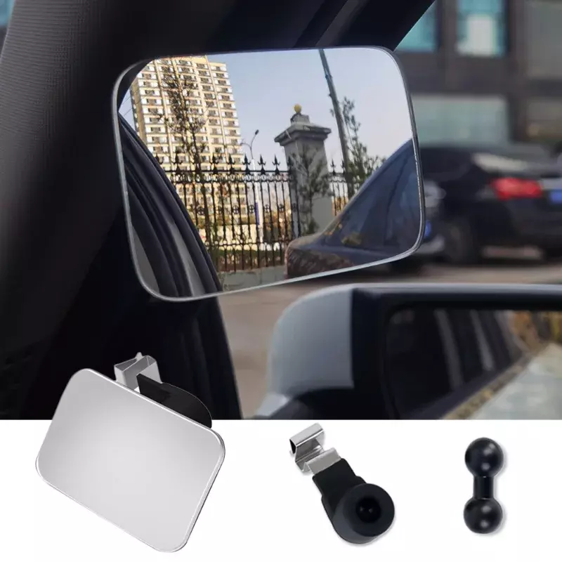 Универсальное автомобильное внутреннее зеркало для слепых зон, широкоугольное регулируемое на 360 ° HD выпуклое зеркало заднего вида, автомобильные вспомогательные парковочные зеркала