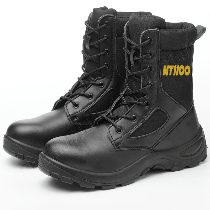 For NT1100 NT 1100 2022 2023 2024 Motorcycle military boots stab proof and anti smashing desert combat adventure shoes