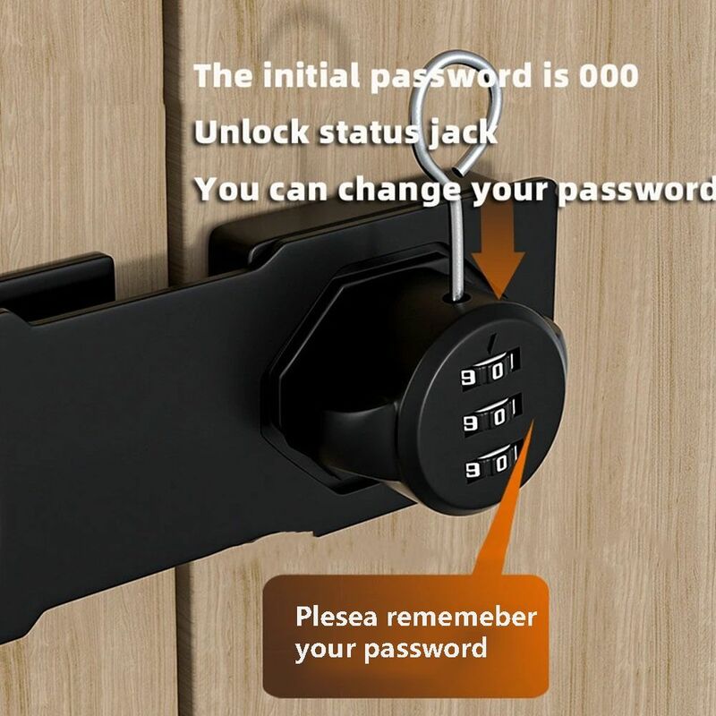 Multipurpose Digital Code Lock for Kids, Equipamento de Proteção Infantil, Door Lock, Cabinet Door, Baby Safety Locks