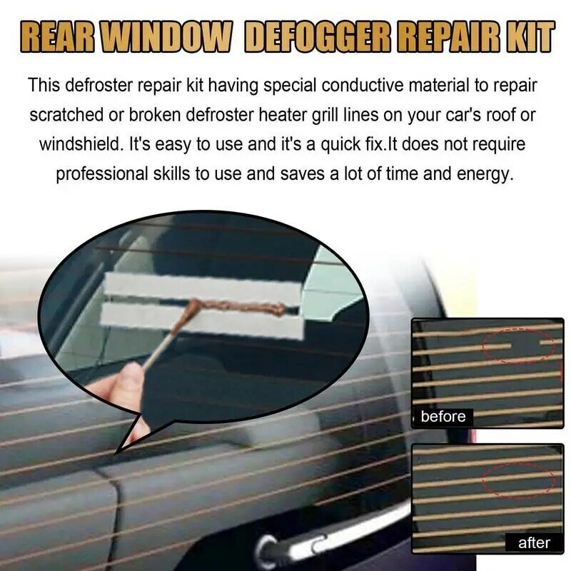 مجموعة إصلاح النافذة الخلفية للسيارة ، خطوط شبكة ديفوغر ، سيارات الدفع الرباعي