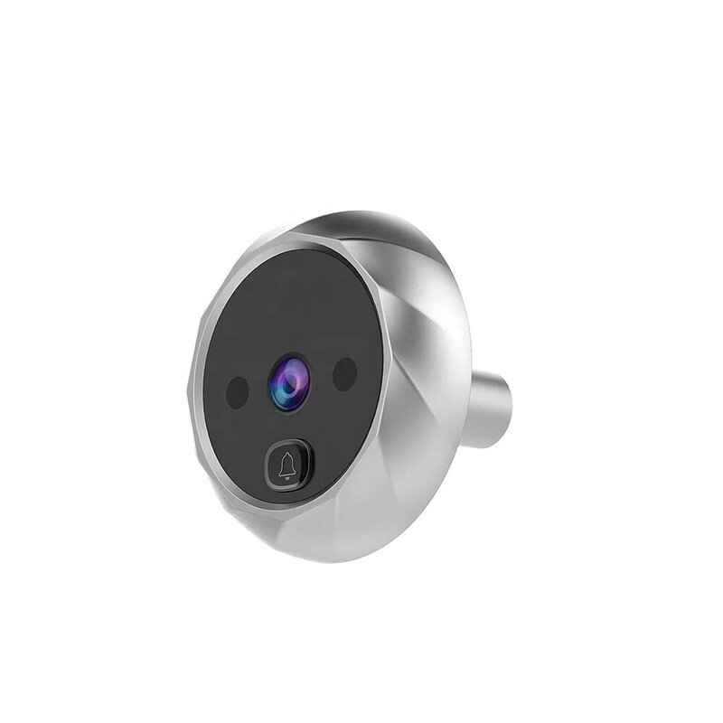3นิ้ว Visual Doorbell อิเล็กทรอนิกส์ระบบ Doorbell Intercom Indoor Cat Eye Monitor การมองเห็นได้ในเวลากลางคืน HD กล้องประตูดิจิตอล Peephole