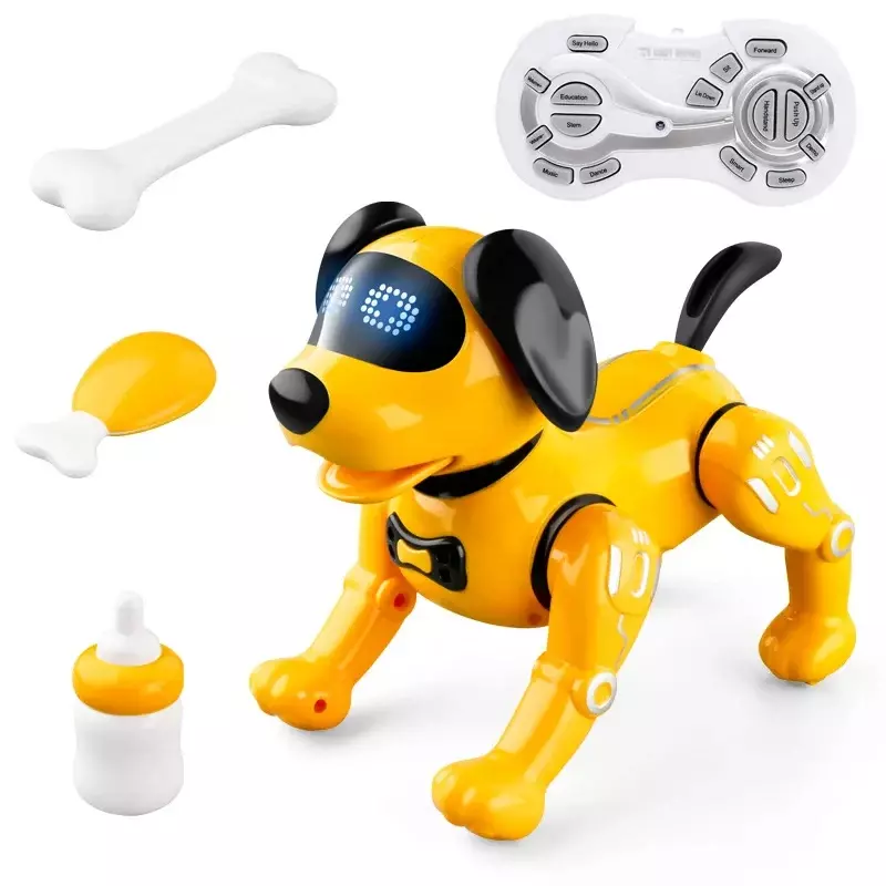 아기 강아지 로봇 장난감, 가족 및 친구용 제어 연결, 스마트 전자 AI 애완견 장난감
