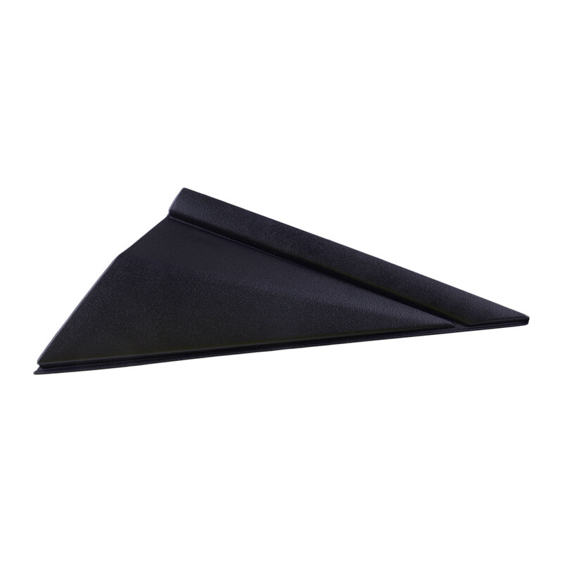 Guardabarros de espejo lateral de coche, cubierta de moldura triangular, color negro, compatible con Hyundai Elantra 2014-2016, 861903X500, 861903X500, 1 par