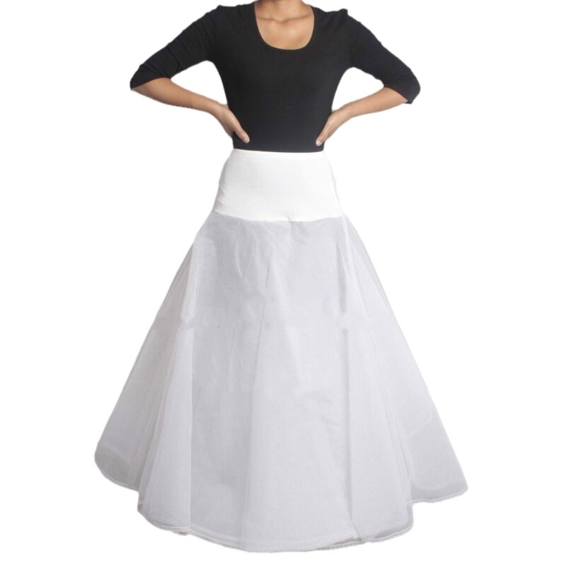Женская кринолиновая нижняя юбка-обруч для Лолиты, винтажная вечерние косплей