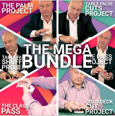 Eddie McColl - The Palm Project- The Classic Pass-mango adicional-Proyecto de corte de cubierta fría-mesa de corte falso barajado