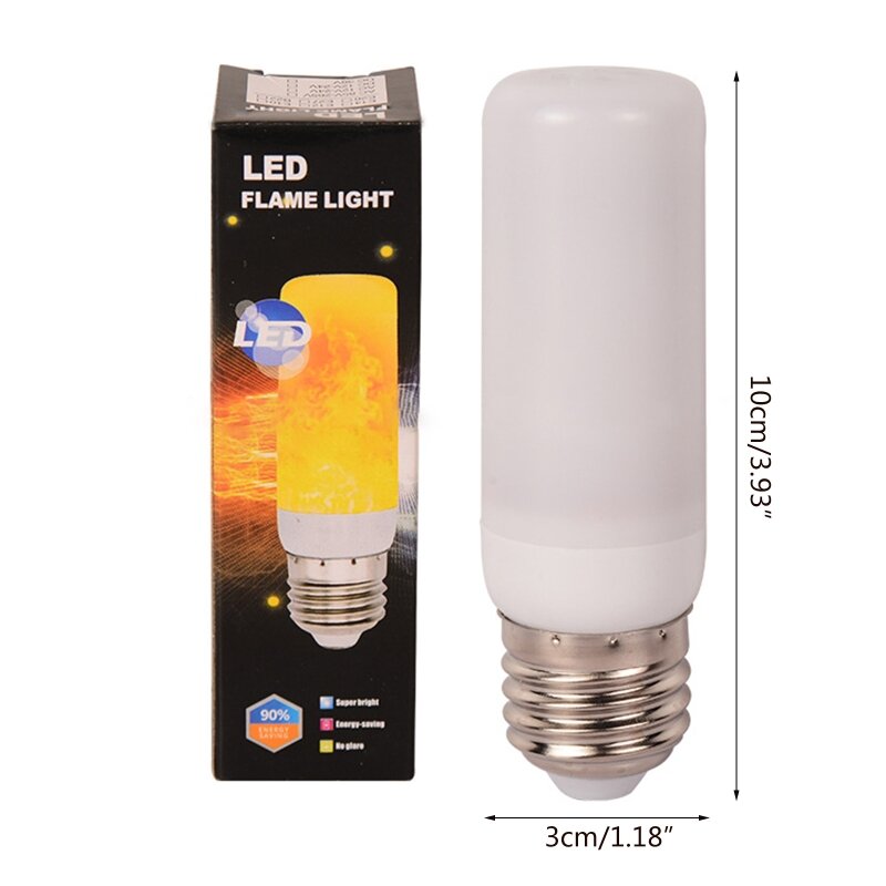 LED-Flammen-Glühbirnen mit Schwerkraft-Sensor-Lampe, flackernde Glühbirnen-Dekoration