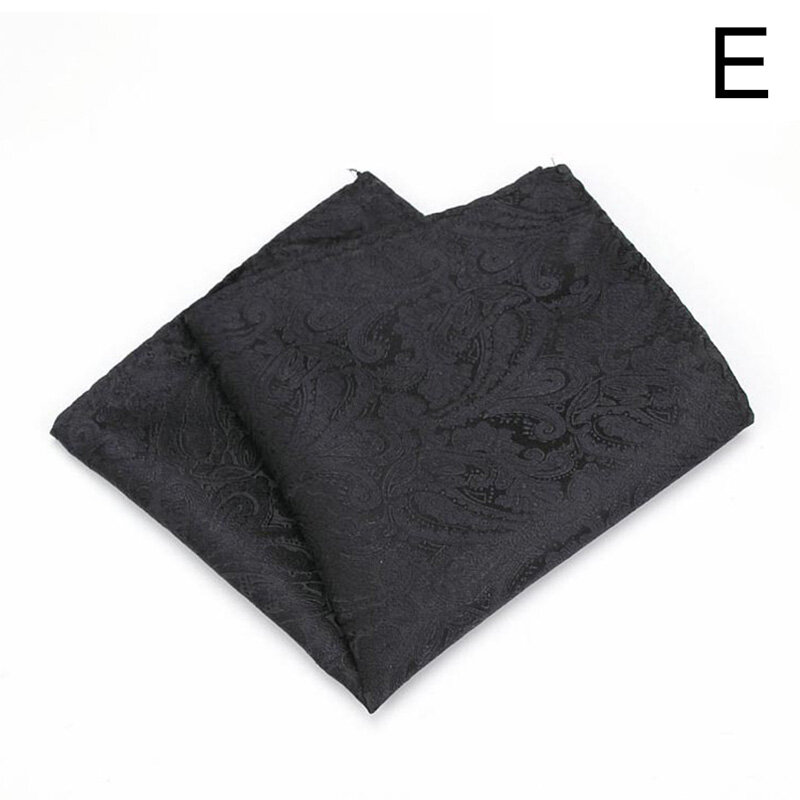 Écharpe de poche à motifs rétro britannique pour hommes, mouchoir de poche trempé, serviette carrée