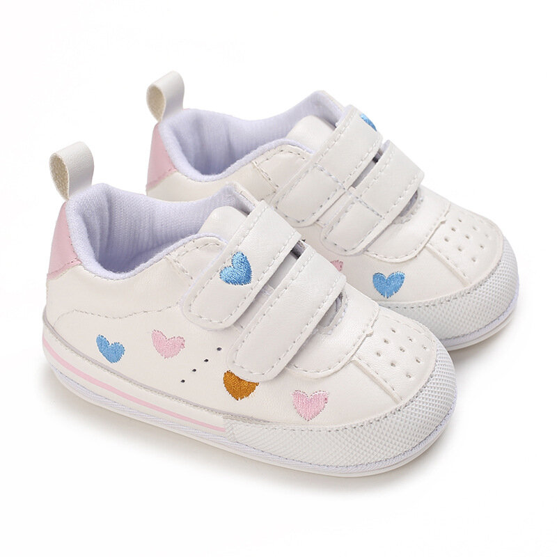 Spring and Autumn Style 0-1 Year Old Baby Shoes Rubber Sole Infant Boys Girls Shoes Toddler Shoes Baby Walking Shoes