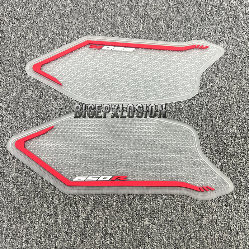 Per Honda CBR650R CB650R 2019-2023 protezione adesiva protettiva per impugnatura del ginocchio del Gas laterale del cuscinetto di trazione del serbatoio del motociclo