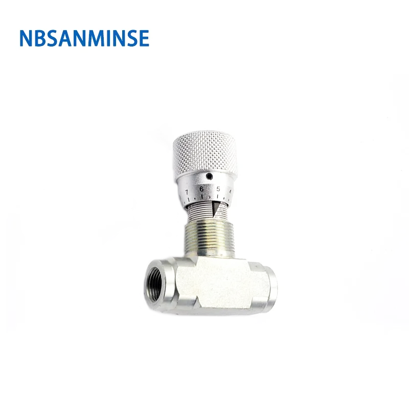 NBSANMINSE-Válvula de acelerador de alta presión tipo STB, G1/4, 3/8, 1/2, 3/4, 1, piezas de Ingeniería Industrial de acero al carbono, 1 unidad