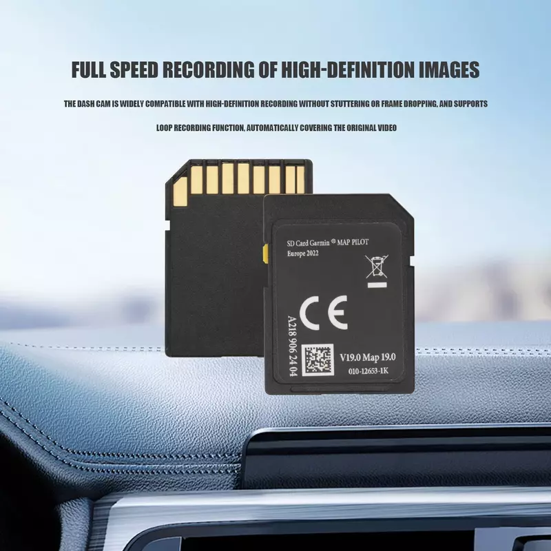 Akcesoria samochodowe europa GPS nawigacja karta SD dla Mercedes-Benz Garmin Map Pilot Star1 v17 2022-2023 | A2189066003