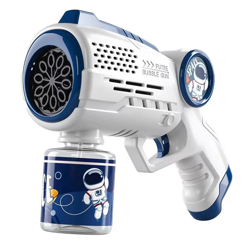 Электрический автоматический фотоаппарат астронавт, фотопузырьковая пузырьковая пушка, летняя пляжная ванна, уличная игра, фантастические игрушки для детей, подарок для детей