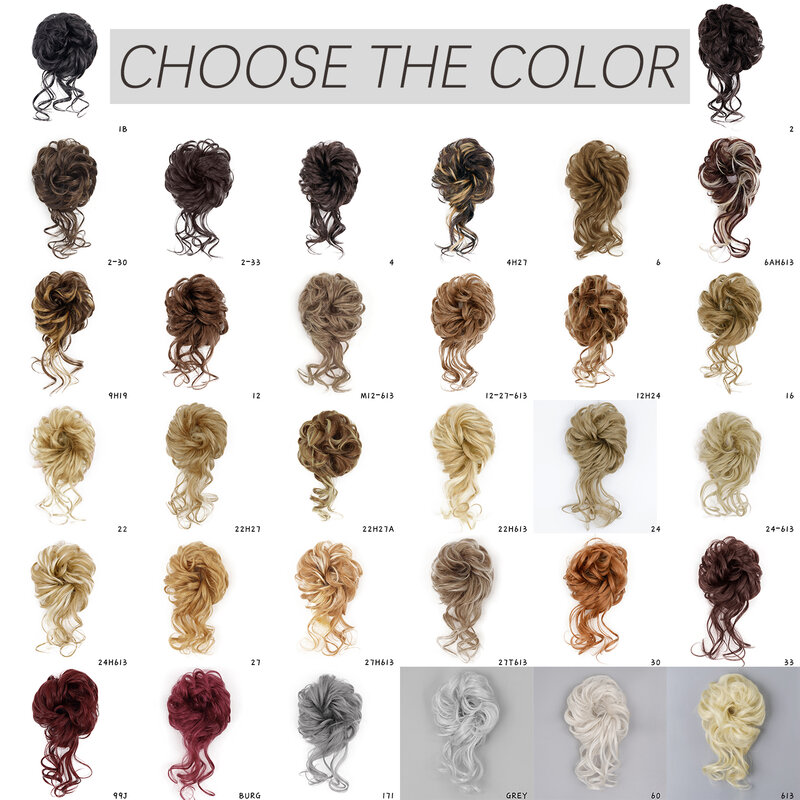 Пучок из синтетических волос AZQUEEN, шиньон, натуральные серые пучковые вьющиеся ленты для волос, искусственные кусочки волос для женщин, шпильки для волос
