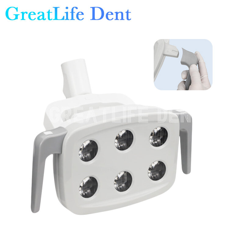 Greatlife-歯科用ランプ54w,6 LED,歯科用器具,口腔操作,6ライト