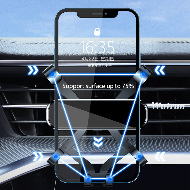 Dudukan Ponsel Mobil untuk Mercedes Benz V250 W447 2016-2022 GPS Berputar 360 Derajat Aksesori Penopang Dudukan Khusus