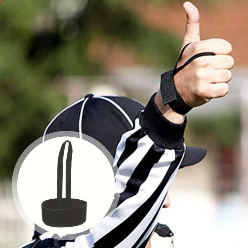 Indicadores de plumón de fútbol con cinta de sujeción, 8 piezas, bandas elásticas ajustables para árbitros, suministros deportivos