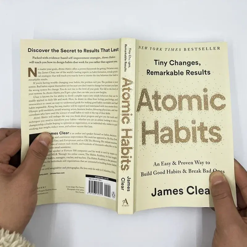 By James Clear An Easy & Proven Way to Build Good Habits & Break Bad Ones Self-management Self-improvement Books Atomic Habits