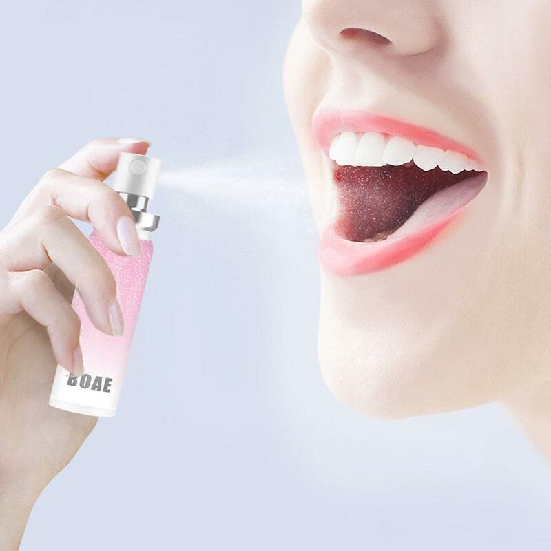 Semprotan mulut bau mulut 0,5, 7fl.oz penyegar mulut bau bersih semprotan mulut penghilang bau mulut penyegar perawatan mulut