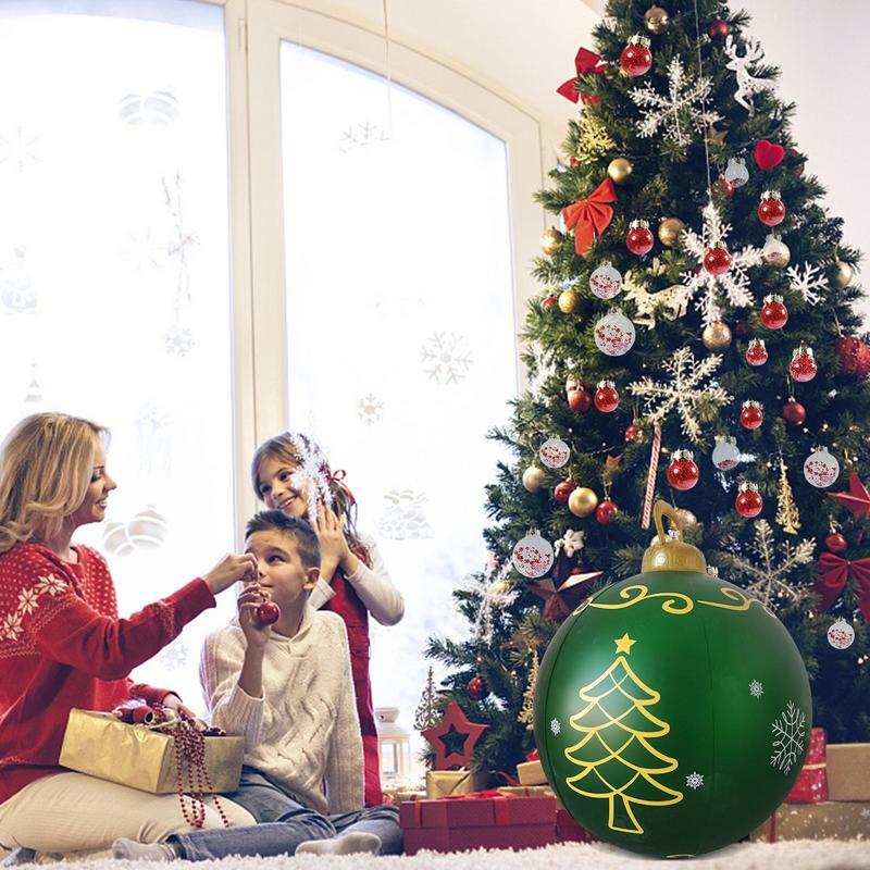 Natal Inflável PVC Balão Santa, Colorfast Home Decor Produtos para Gramado, Entrada Halls, Jardim, Pátio