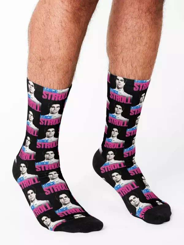 Lance Stroll - Distressed Poster Socks Crossfit kawaii Socks Female Men's