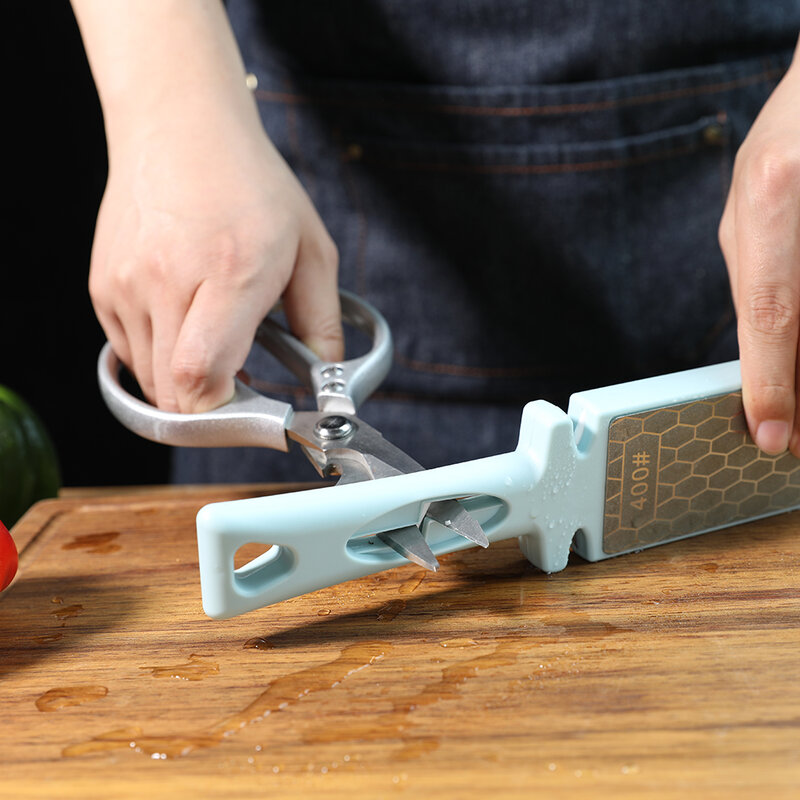 Профессиональная точилка для ножей WAK 5 в 1 каменная доска 1000 Hoenycomb с алмазными брусками Kitvhen инструменты посуда и гаджеты