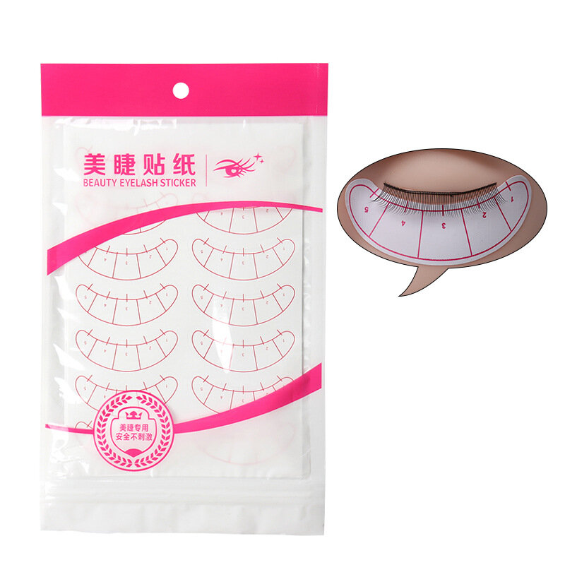 Pestañas 3D 70 pares/paquete parche de papel pestañas debajo de almohadillas para los ojos ejercicios de extensión de pestañas pegatina para la punta del ojo envoltura herramienta de maquillaje