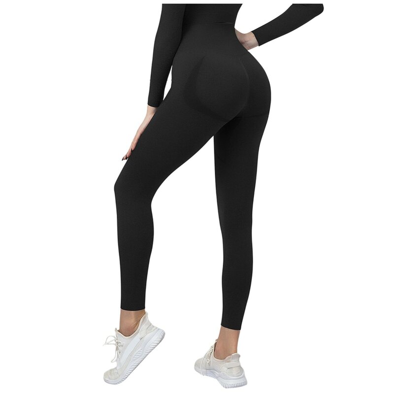 Mallas deportivas de Yoga para mujer, Leggings ajustados sin costuras para gimnasio, ropa de entrenamiento Xl, mallas Sexi de Lycra con Push-Up