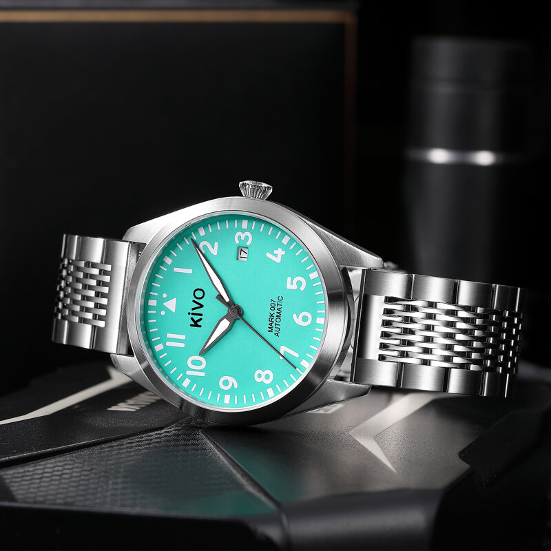 Swiss นาฬิกา Montre Automatique Homme นาฬิกาข้อมือผู้ชาย Mechanische Uhr Fliegeruhr Orologio Pilot Reloj Piloto Flieger