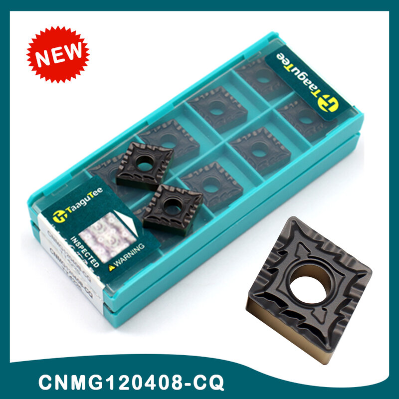 CNMG120408 CQ TT4225 카바이드 인서트, 외부 터닝 공구, 고품질 블레이드, 강철 CNMG 절단, CNC 선반 커터, 10 개