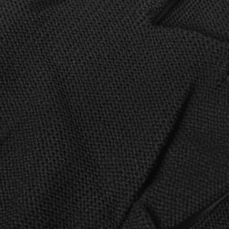 Luvas antiestáticas do trabalho do nylon, preto, 2 pares
