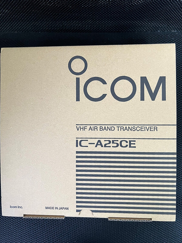 Aikemu วิทยุมือถือสำหรับการบิน IC-A25CE เครื่องอัปเกรด IC-A24อินเตอร์คอม