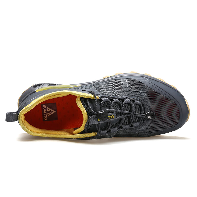 HUMTTO-Sapatos de caminhada respiráveis para homens, calçados esportivos ao ar livre, tênis de trekking, designer de luxo, verão, 2023