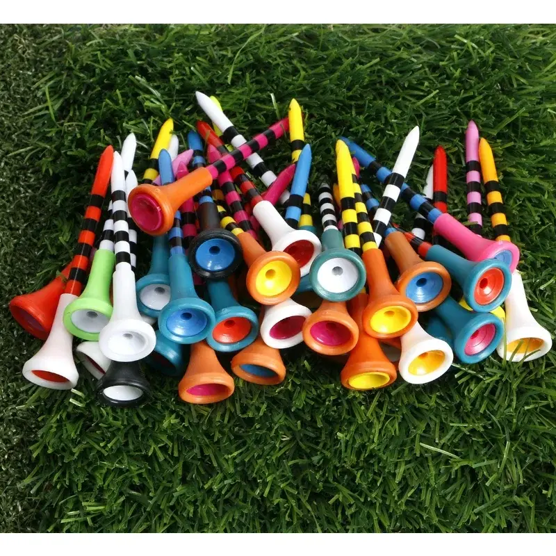 Rubber Golf Tees Stable Golf Holder Professional Reusable Portable for Golf Equipment Sports Accessories Practice Training