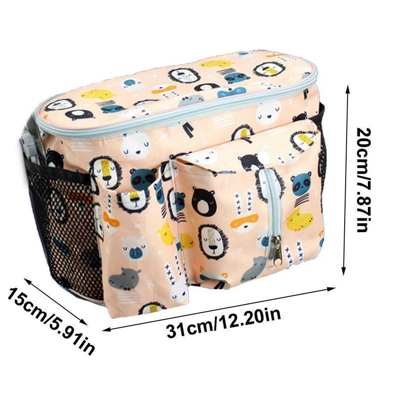 Baby Diaper Caddy Organizer Portable Holder Bag For Changing Table And Car Nursery Storage Bins