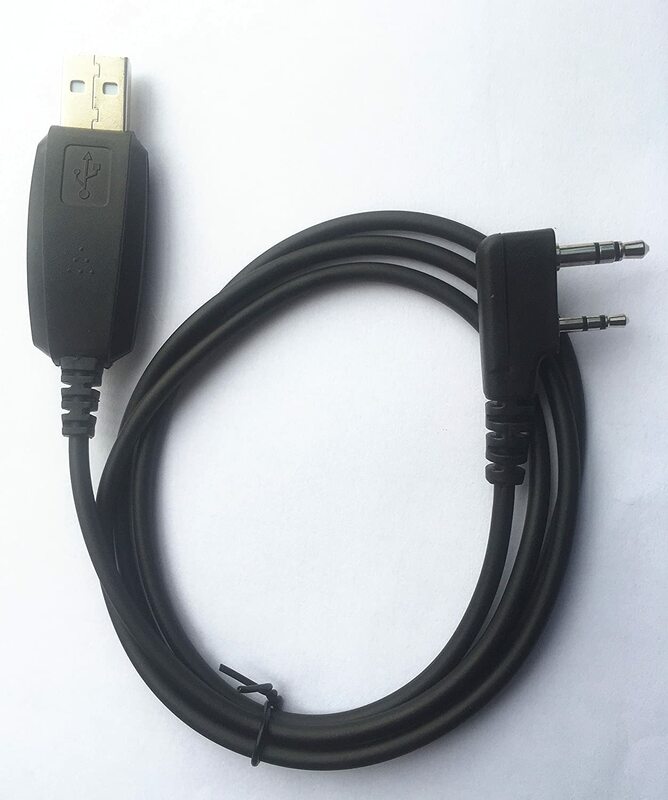 Cabo de Programação USB com Software CD para DMR Digital, Rádio em Dois Sentidos TYT MD-380 e MD-390, MD-UV380, MD-UV390