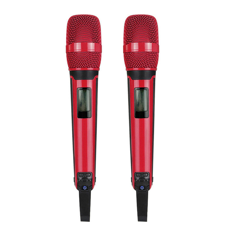 SOM Microphone mikrofon genggam ganda penerima tunggal kualitas tinggi beberapa warna