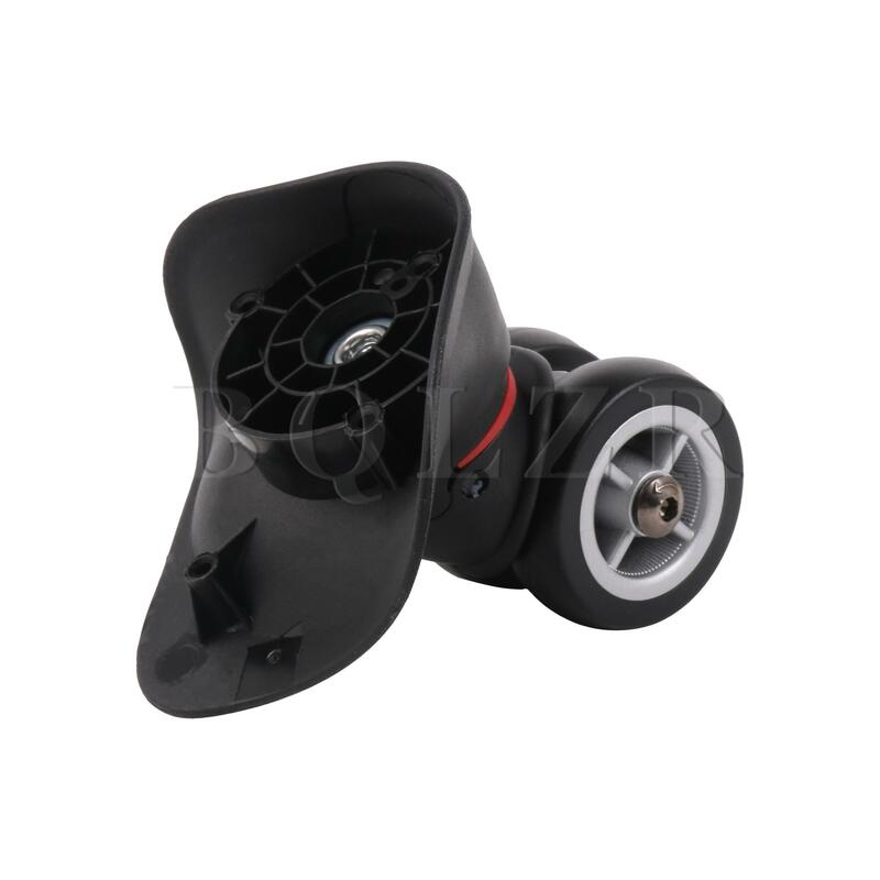 BQLZR-عجلة عجلة بلاستيكية للأمتعة ، ارتفاع ، W042 مباشرة مع طقم مسامير