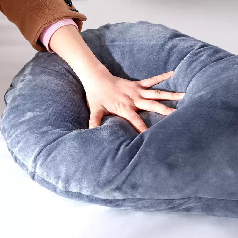 Morbido pile cuscino incinta Gravida U tipo cuscino lombare Multi funzione lato proteggere cuscino per le donne in gravidanza trasporto di goccia