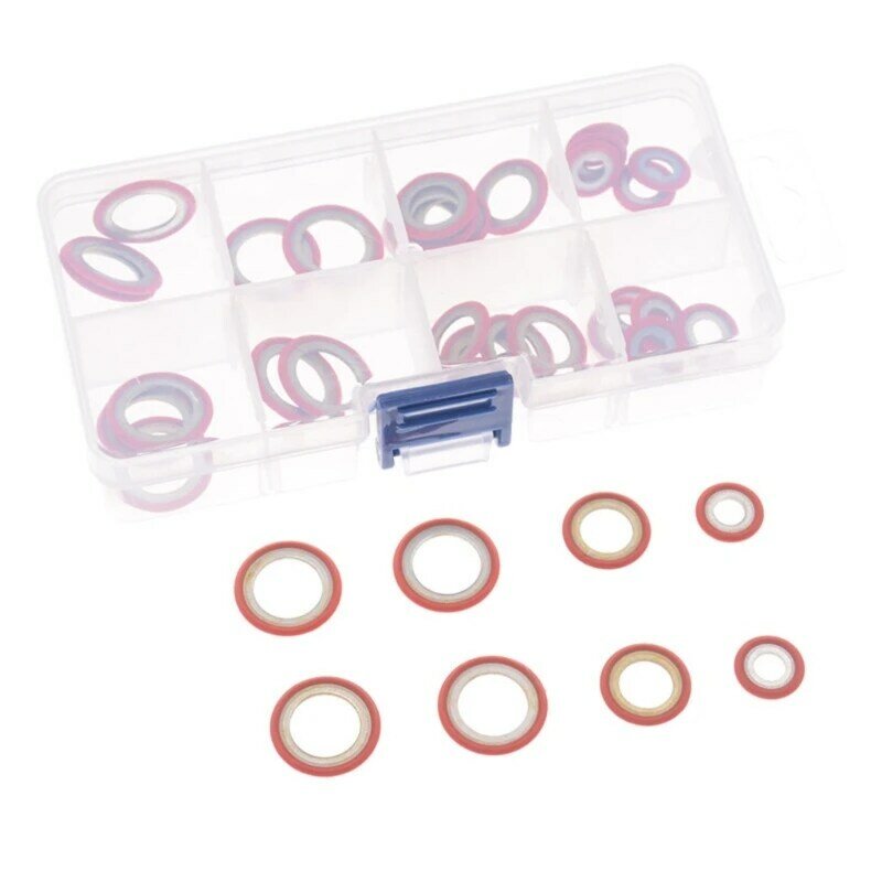 Automotive Air Condition System Sealing O-ring Expansion  Pipe Head Gasket Dropship