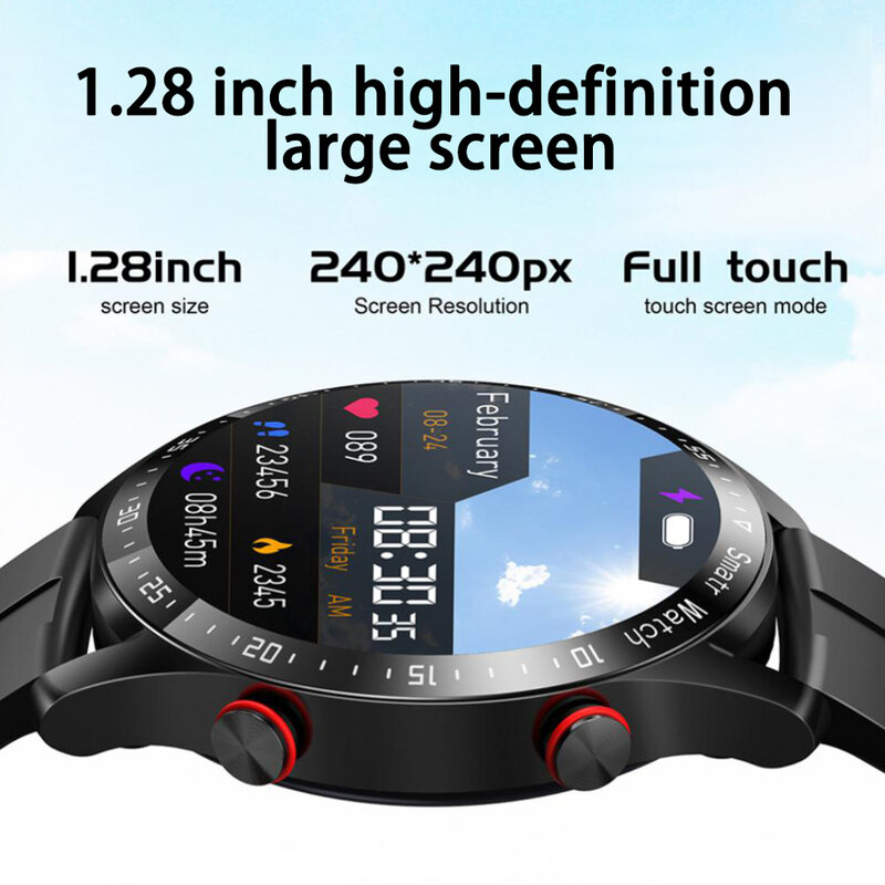 HW20 Bluetooth Call Smart Watch Men Women ECG PPG Smartwatch wodoodporny sportowy wiadomość z przypomnieniem wykrywania pomiar tętna w czasie spania nowość