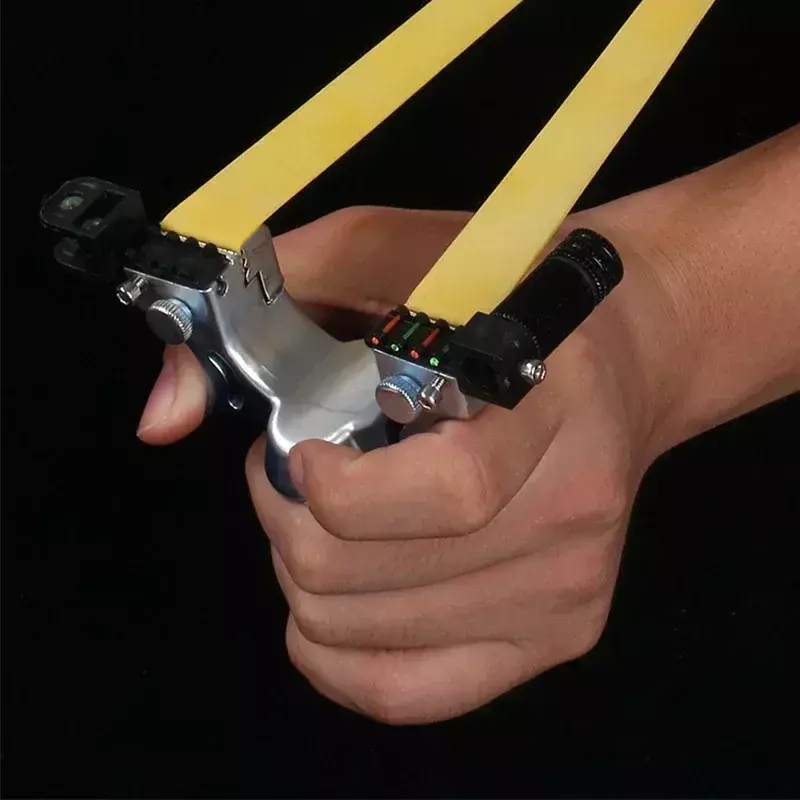 High Precision Laser Slingshot para a caça, Tiro ao ar livre, Original Power Catapult