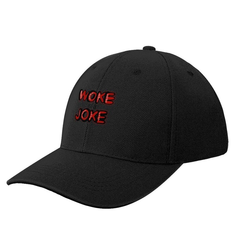 Woke is a joke gorra de béisbol para hombre y mujer, sombrero de playa de Anime, gorras de lujo
