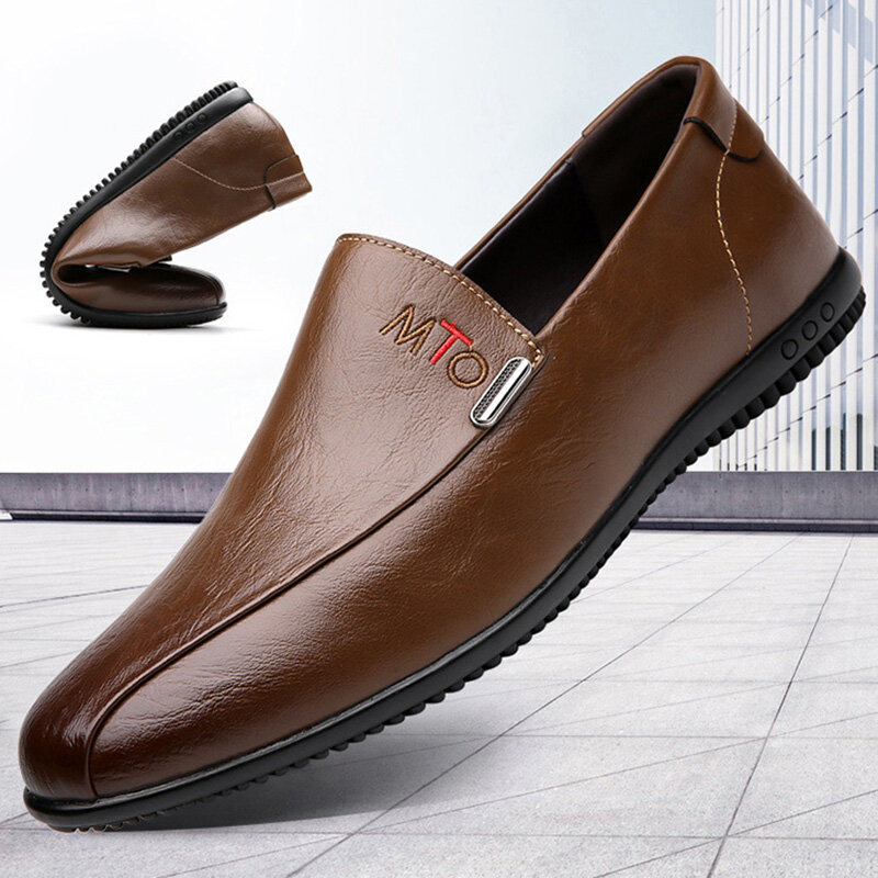 Prägnante Herren Slipper Mode Herren Freizeit schuhe Outdoor alle passen zu leichten bequemen Slip-On-Flats neue Zapatos Para Hombres