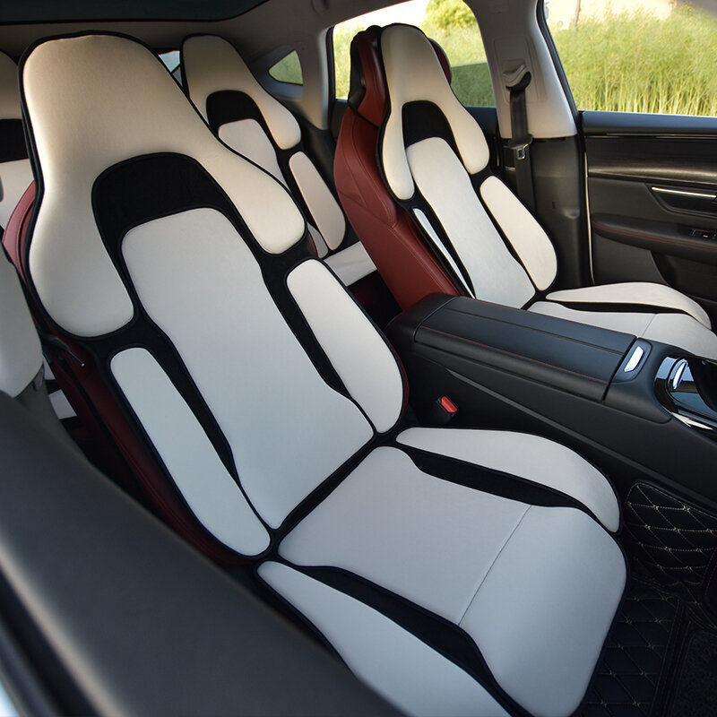 Pokrowce na siedzenia samochodowe sportowa tkanina siateczkowa poduszka wyścigi uniwersalne dla Porsche Ferrari mercedes-benz BMW LEXUS AUDI TOYOTA RENAULT NISSAN HONDA