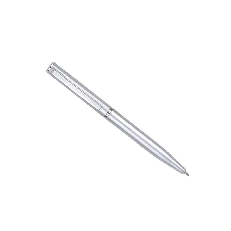 1~50pcs Light Silver Color Plastic Ballpoint Pen Mini Short Style Plastic Supplies Rotating Stationery Pen School Rotary Twisti1