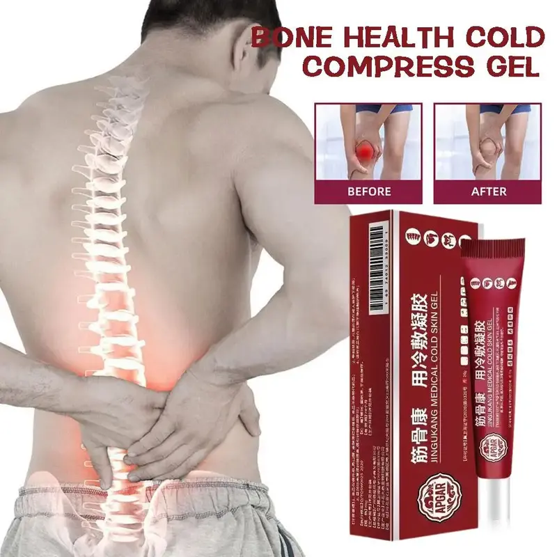 3pcs Shoulder Pain Spine Pain Ointment Joint Pain Lumbar Green Gel Bruises Cold Compress Gel The New Lumbar Cooling Gel 20g