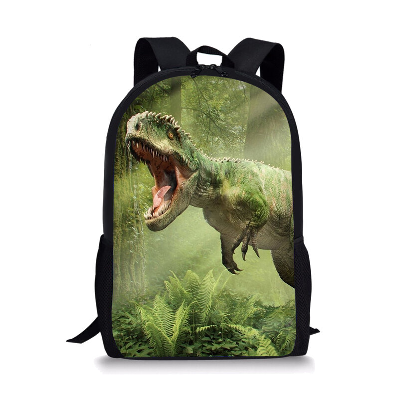 공룡 패턴 어린이 책가방, 대용량 여행 배낭, 여아 남아 학생 책가방, 어린이 배낭