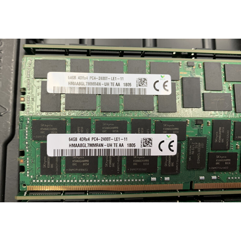 Memória do servidor, alta qualidade, navio rápido, RAM, 64GB, 64GB, 4DRX4, PC4-2400T-L, DDR4, 2400 REG, LRDIMM, 1Pc