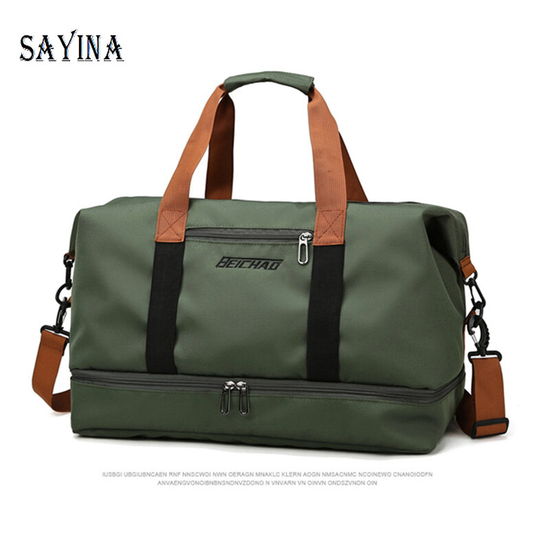 Sport Training Bags Fitness Duffle Bag Man Women Large Capacity Weekend Bag Waterproof Travel Tote Hand Travel Luggage Bag